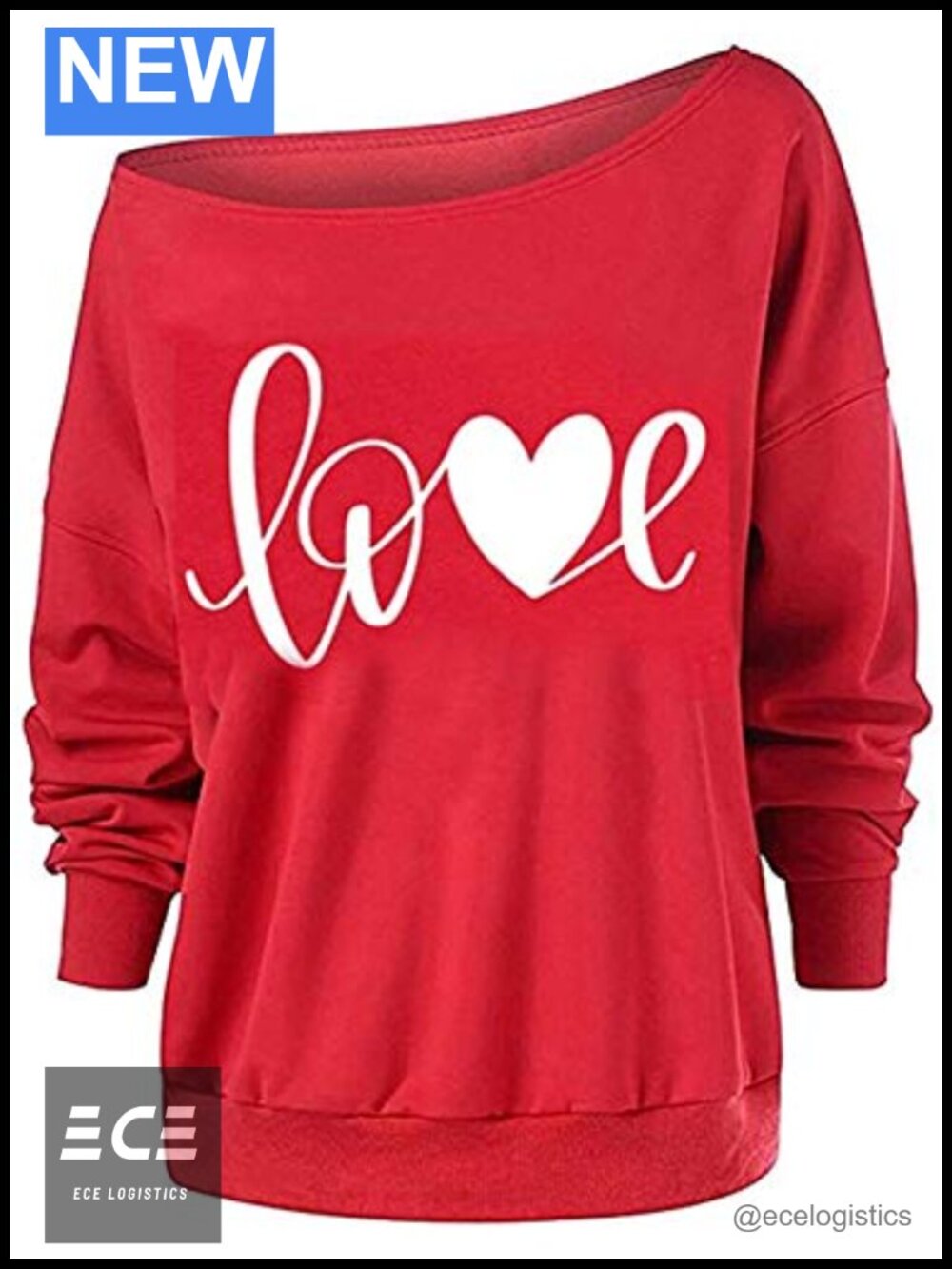 Women's Baggy Off Shoulder Fleece Sweatshirt Long Sleeve Pullover Top